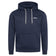 BEN SHERMAN Heren Hoodie van opgerubberd materiaal 0072157GP-DARKNAVY – S