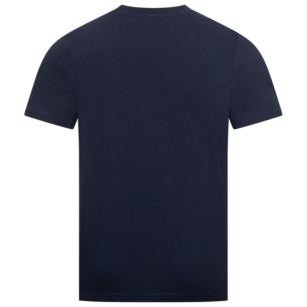 BEN SHERMAN T-shirt met klein logo voor heren 0076266-DARKNAVY