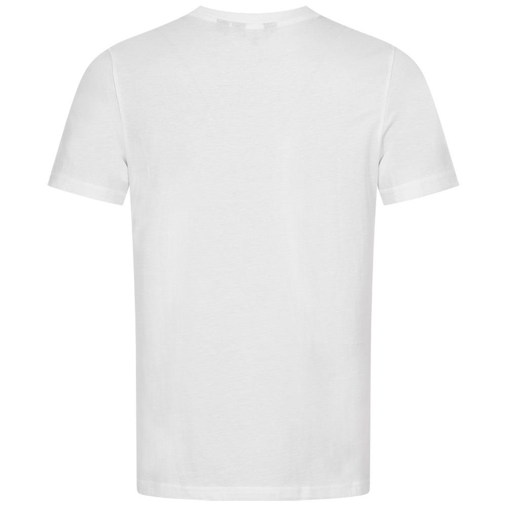 BEN SHERMAN T-shirt voor heren met gevlokt logo 0076268-010