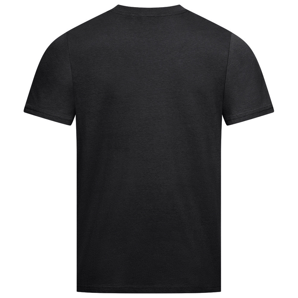 BEN SHERMAN Flocked Logo T-shirt voor heren 0076268-BLACK