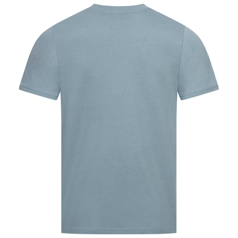 BEN SHERMAN Flocked Logo T-shirt voor heren 0076268-PETROL