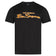 BEN SHERMAN T-shirt voor heren met gevlokt logo 0076268N-BLACK – S
