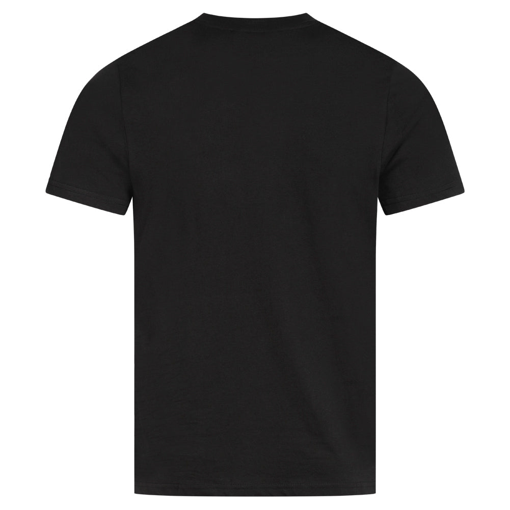 BEN SHERMAN T-shirt voor heren met gevlokt logo 0076268N-BLACK