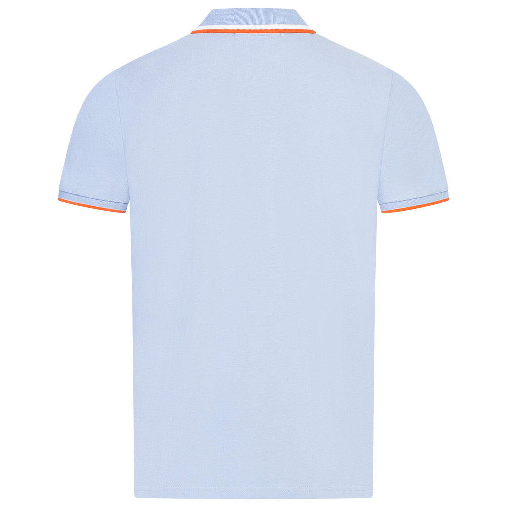 BEN SHERMAN Twin Tipped herenpoloshirt 0076270N-PALEBLUE