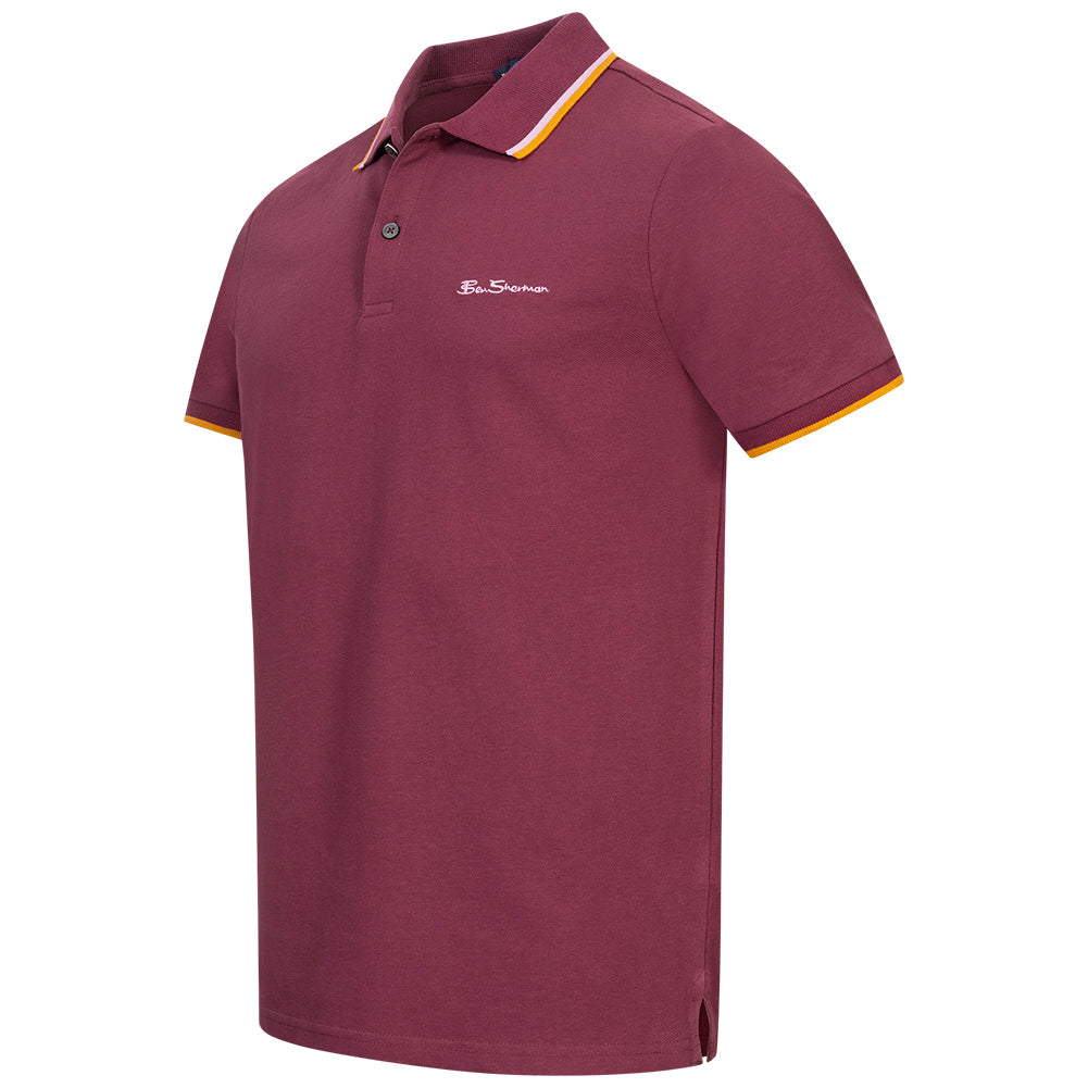 BEN SHERMAN Twin Tipped herenpoloshirt 0076270N-PORT