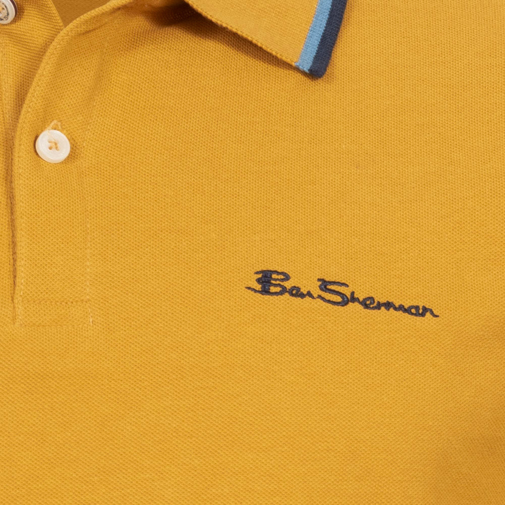 BEN SHERMAN Twin Tipped herenpoloshirt 0076270NR-GOLD
