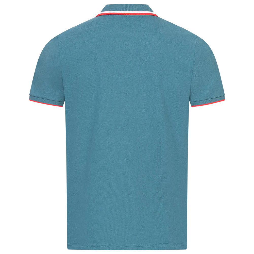 BEN SHERMAN Twin Tipped Heren Polo-shirt 0076270NR-Teal