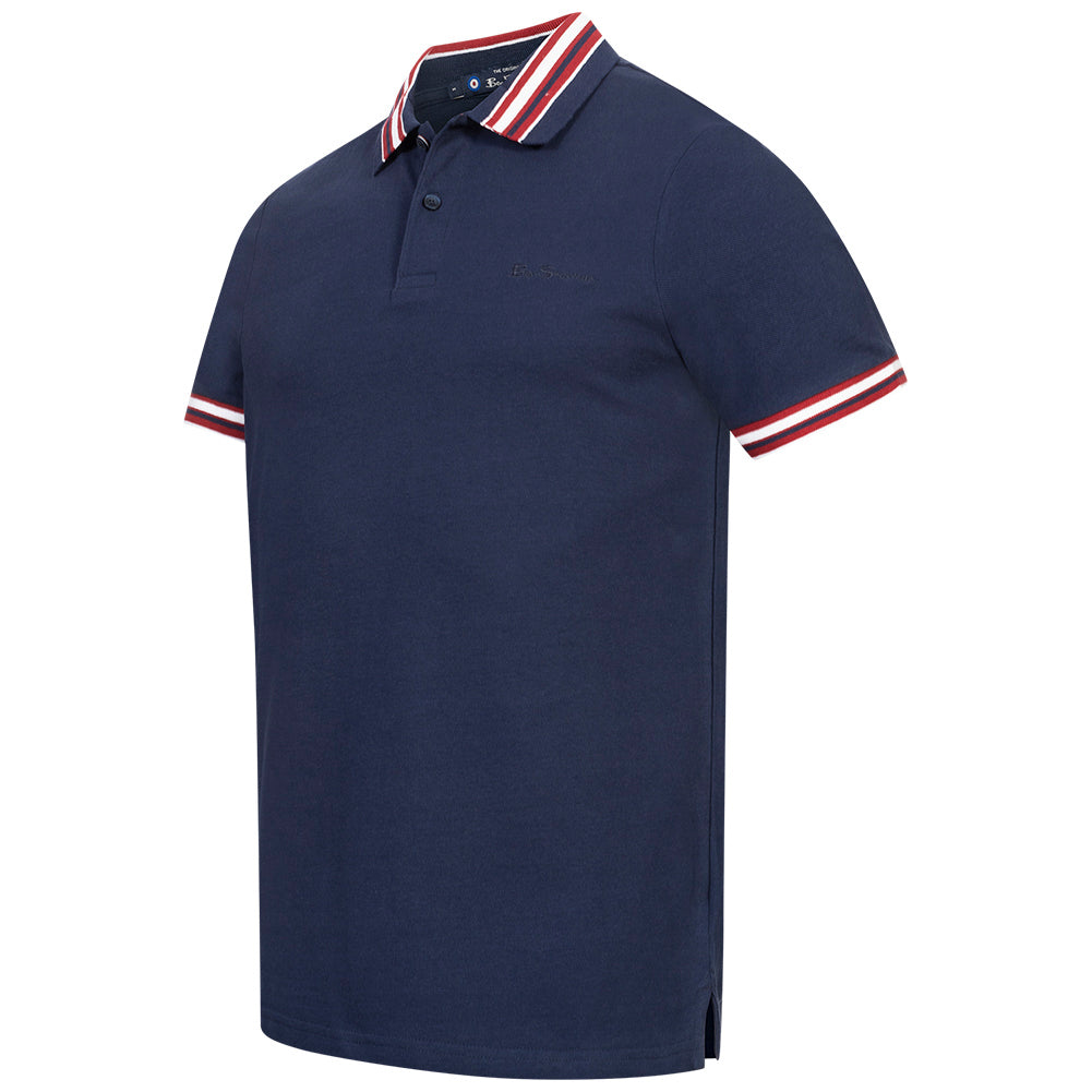 BEN SHERMAN House Collar Poloshirt voor heren 0078169NR-DARKNAVY