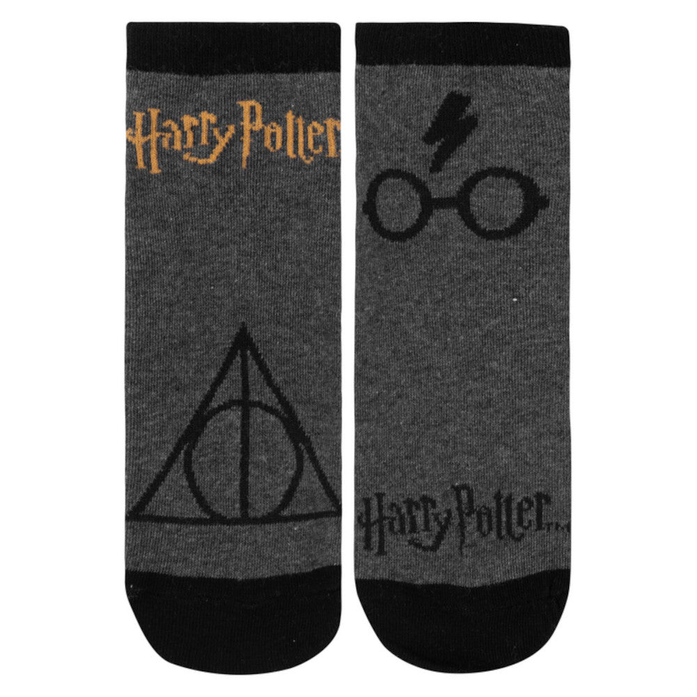 Harry Potter "Hogwarts Mix" sneakersokken voor heren 4 paar 013332