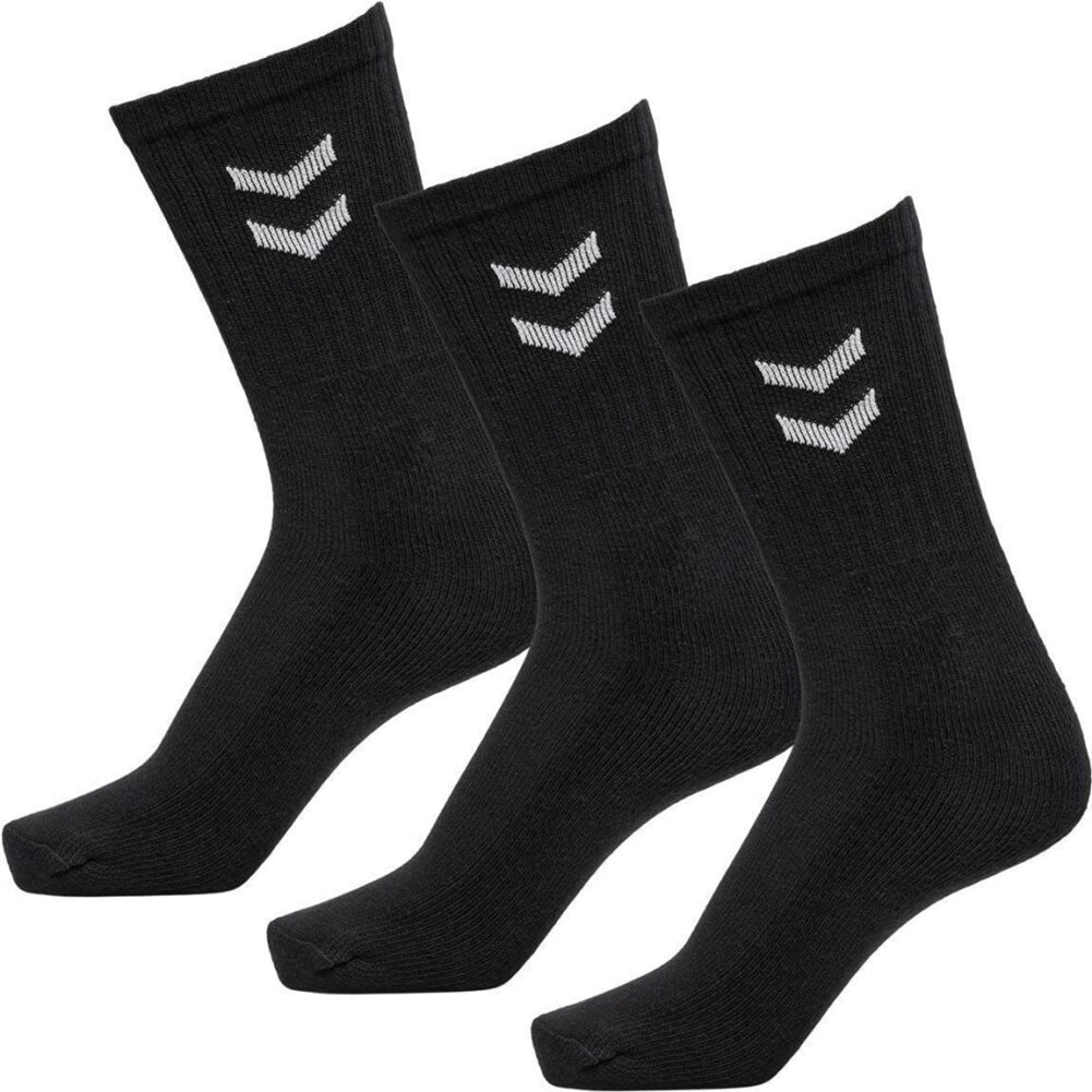 hummel Basic sportsokken 3-pack zwart 022030-2001