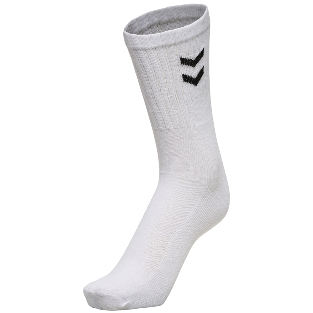 hummel Basic Sportsokken 3 paar wit 022030-9001