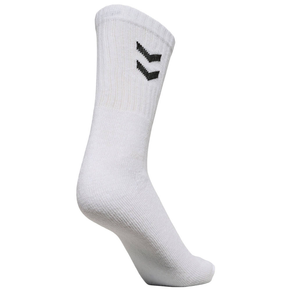hummel Basic Sportsokken 3 paar wit 022030-9001