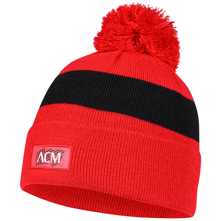 AC Milan PUMA Kinder Pom Pom Beanie 023376-05