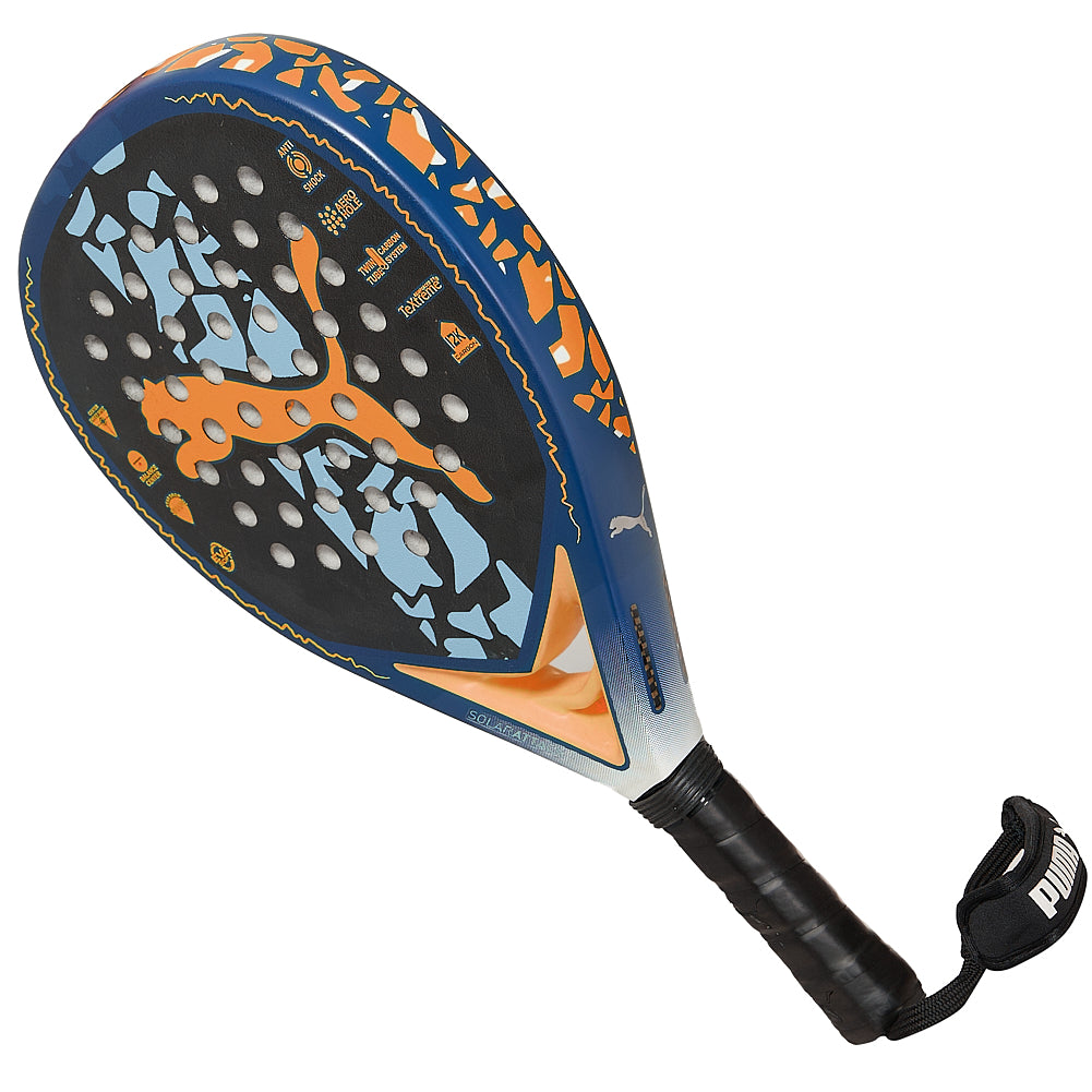 PUMA SolarATTACK PW Carbon padelracket met hoes 049011-01