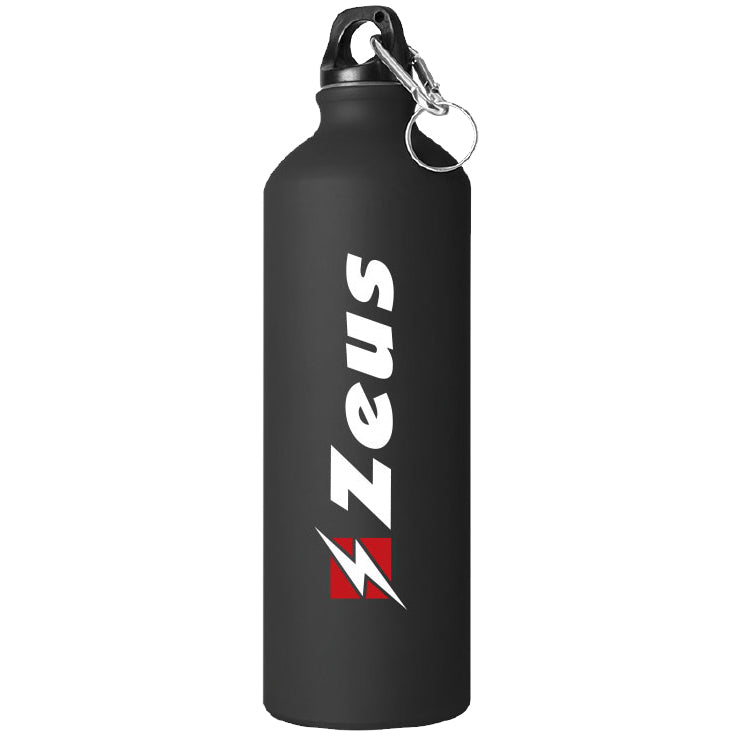 Zeus Aluminium Drinkfles 0.8L Zwart