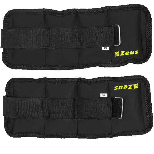 Zeus Arm- en Beenfitness-Gewichtsmanchetten 2 kg 2 stuks