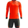 Zeus Paros Keepersset shirt met lange mouwen en shorts Neonoranje – 3XS 122-128