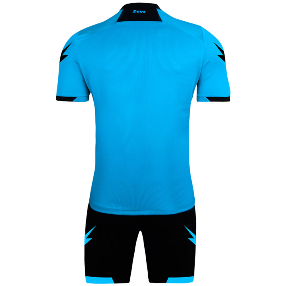 Zeus Kit Arbitro Marko Scheidsrechter Shirt Set 2-delig Blauw/Zwart