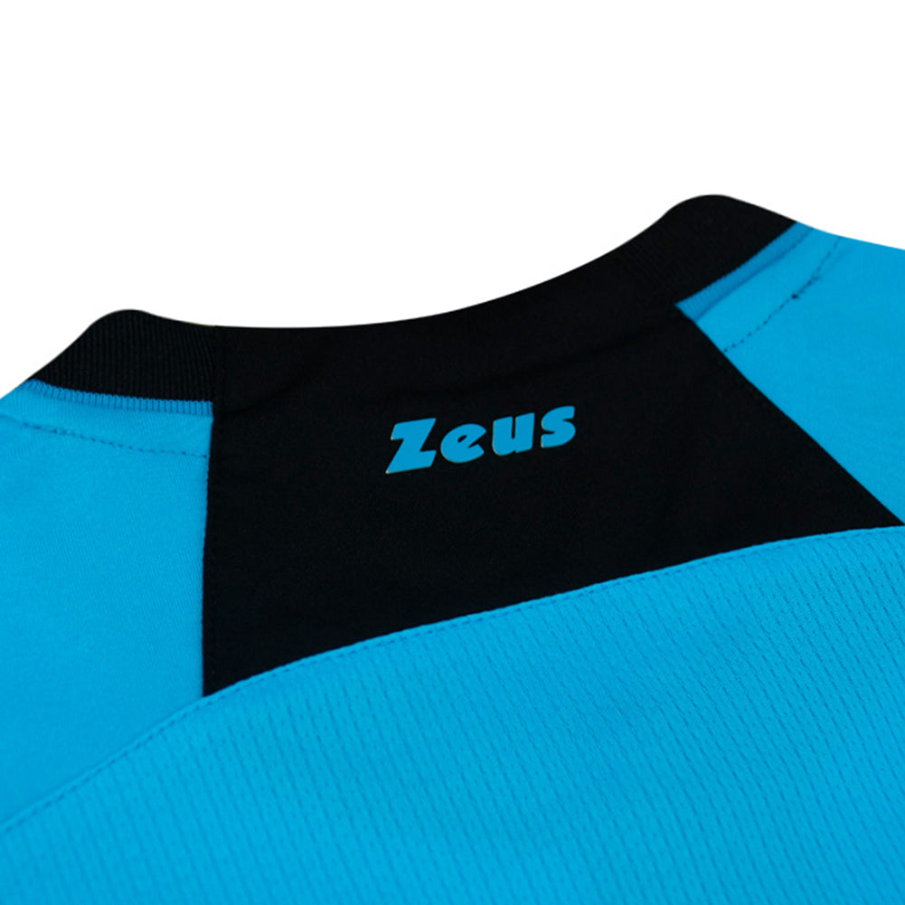 Zeus Kit Arbitro Marko Scheidsrechter Shirt Set 2-delig Blauw/Zwart