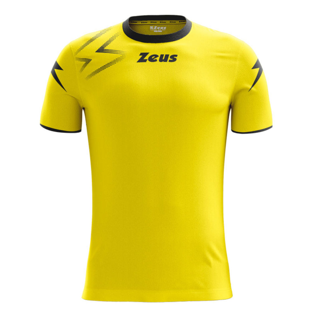 Zeus Mida T-shirt geel zwart