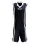 Zeus Kit Bozo Basketbal T-shirt + Shorts 2-delig. Blauw/wit – 3XS