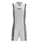 Zeus Kit Bozo Basketbalshirt + korte broek 2-delig wit/blauw – S