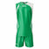 Zeus Kit Saett Heren Basketbal T-shirt + Shorts groen/wit – XL