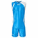 Zeus Kit Saett Heren Basketbal T-shirt + Shorts koningsblauw/wit – 2XL