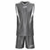 Zeus Kit Sante basketbalshirt + korte broek zwart/wit – XL