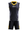 Zeus Kit King Basketbal Shirt + Korte Broek blauw/geel – XL