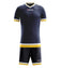 Zeus Kit Magic Basketbal T-shirt + Shorts blauw/geel – S