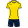 Zeus Kit Volley Fauno Heren Shirt + Korte Broek Mannen blauw/geel – M
