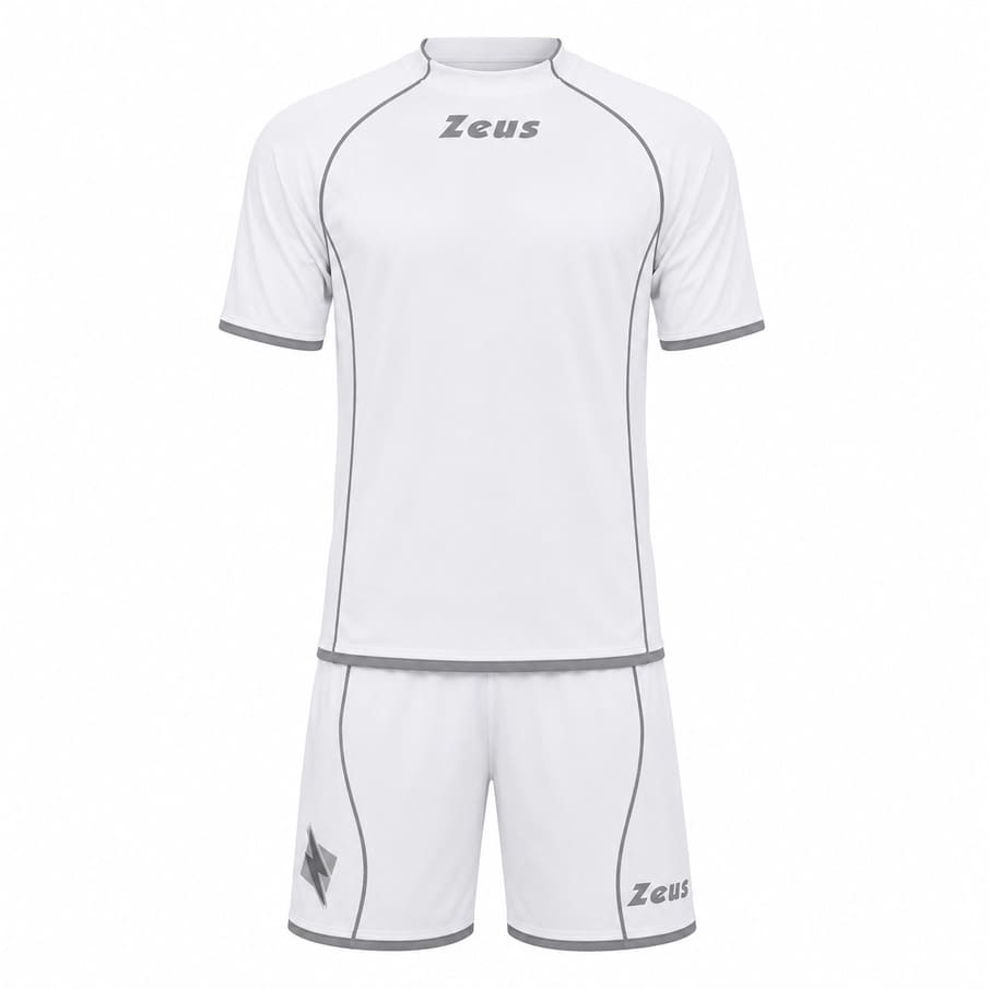 Zeus Kit Shox Trikotset 2-delig wit/grijs