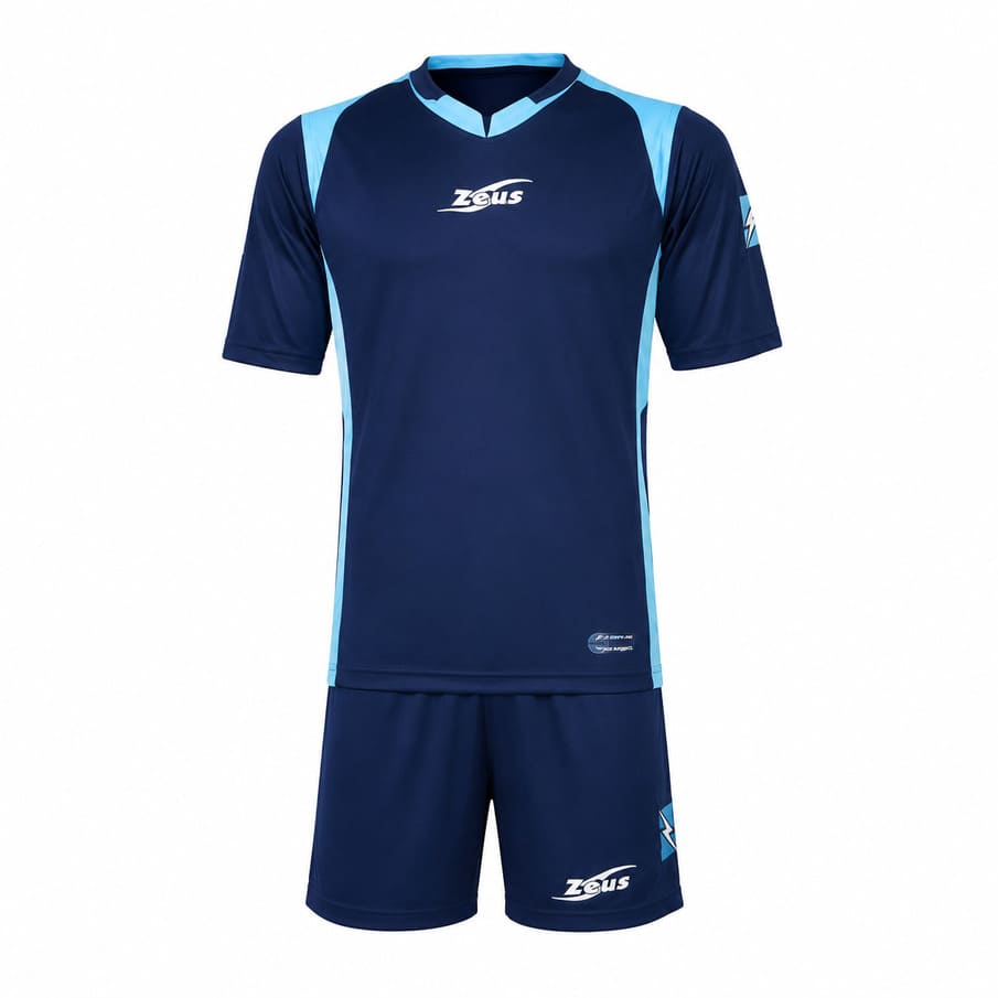 Zeus tenue Tomaz 2-delig blauw/lichtblauw