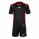 Zeus Kit Tomaz T-shirtset 2-delig zwart/rood – XS