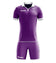 Zeus Kit Scorpion T-shirt + korte broek set paars/wit – 2XL