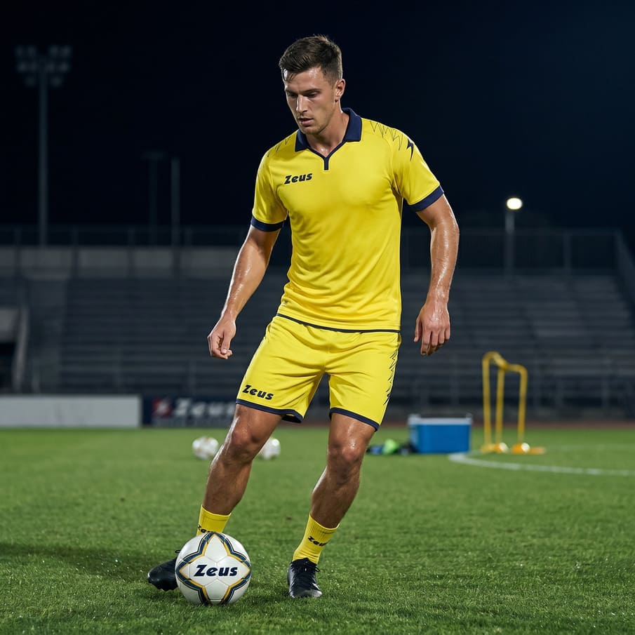 Zeus Kit Scorpion shirt + broekje set geel/blauw