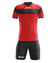 Zeus Kit Apollo Trikotset + short 2-delig rood/zwart – 4XS
