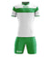 Zeus Kit Apollo T-shirtset + korte broek 2-delig wit/groen – 4XL