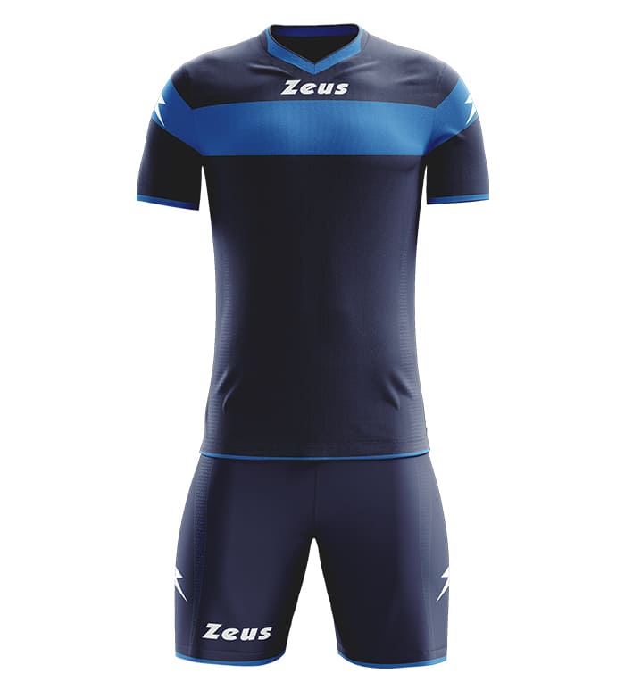 Zeus Kit Apollo Triko Set + Short 2-delig blauw/royal