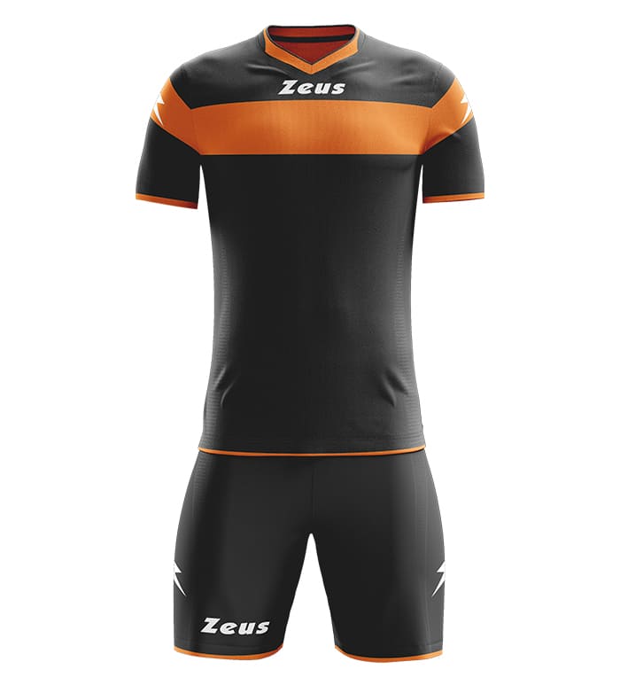 Zeus Kit Apollo Trikot-Set + Shorts 2-delig nero/arancio