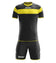 Zeus Tenue Apollo Trikot + Korte Broek 2-delig zwart/geel – 4XS