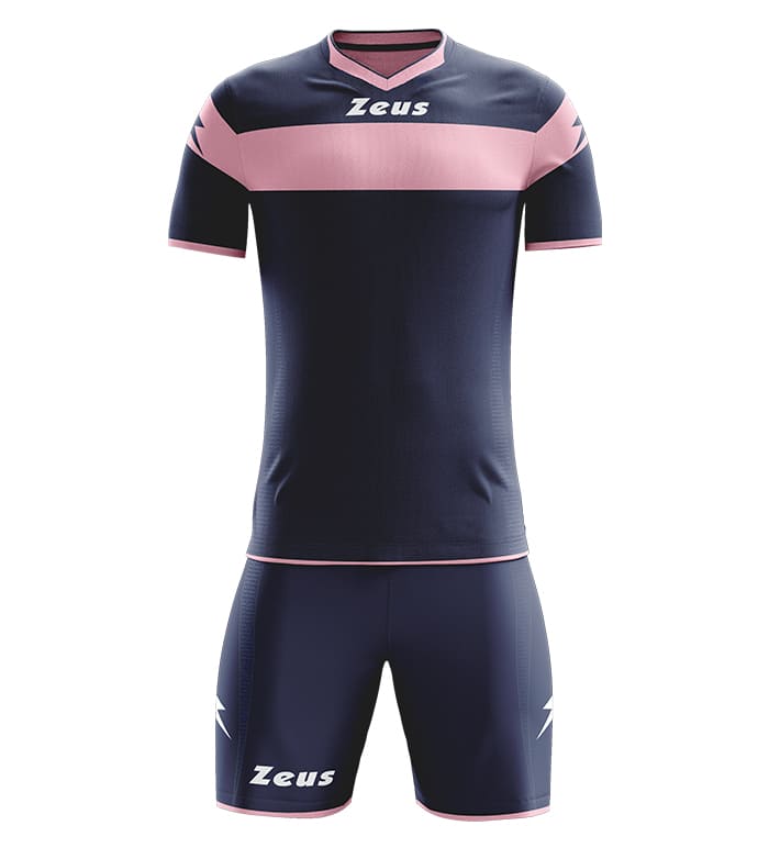 Zeus Kit Apollo T-shirtset + shorts 2-delig blauw/roze