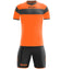 Zeus Kit Apollo Shirtset + Shorts 2-delig fluorescerend oranje/zwart – 4XS