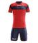 Zeus Kit Apollo Trikot-Set + Shorts 2-delig rosso/blu – 4XS