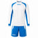 Zeus Kit Pippo T-shirt-set + korte broek 2-delig wit/koningsblauw – 2XS
