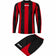 Zeus Kit Zagor Trainingspak + korte broek 2-delig zwart/rood – XL