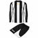Zeus Kit Zagor Trainingspak + korte broek 2-delig zwart/wit – L