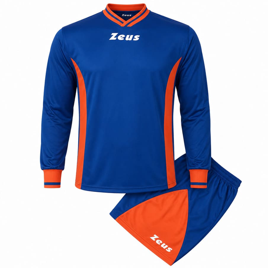 Zeus Kit Dedalo Trikotset 2-delig blauw/rood
