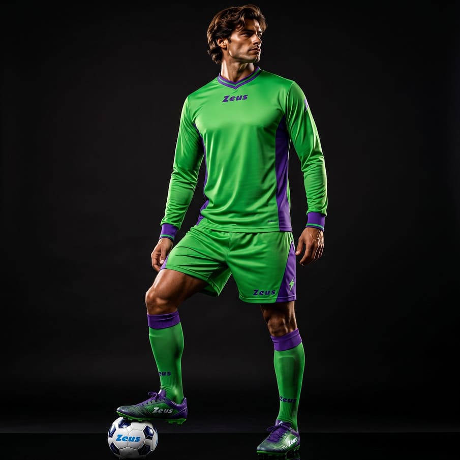 Zeus Kit Dedalo T-shirtset 2-delig groen/blauw